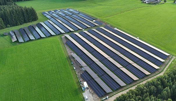 Photovoltaik-Gesamtanlage in Brandeln bei Kaufbeuren